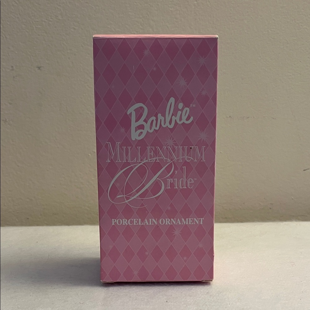Barbie Millennium Bride  Avon Porcelain Ornament 2000 NWOT